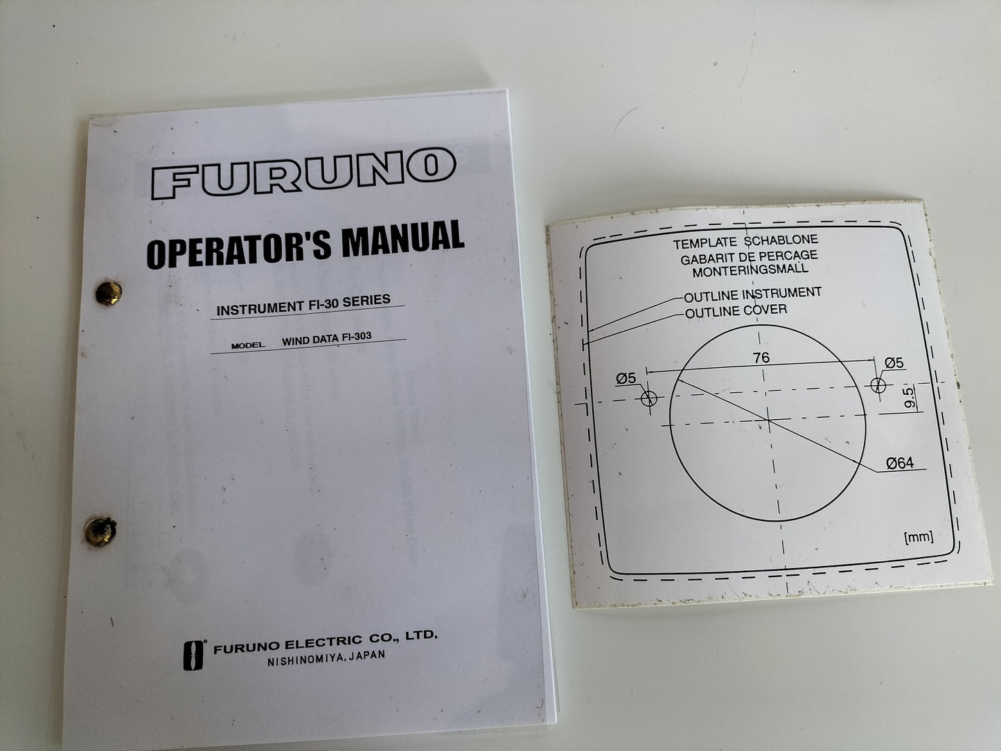 Furuno FI-30 Wind Data FI 303